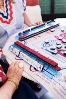 Les nouvelles tuiles de Mahjong américaines patriotiques en acrylique, 160 tuiles, pour 4 joueurs, jeu de luxe et élégant, cadeaux, produits de divertissement pour adultes
