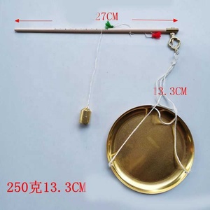 Wiegen Sie die kleine Kupfer waage Wiegen Sie die Zange Küchen waage Altmodische traditionelle chinesische Medizin waage und wiegen Sie den Pol - Product Image 3
