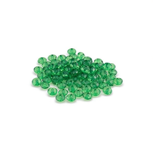 Ilan Abalorios Perline sfaccettate verdi da 8 mm 15 g per la creazione di gioielli - Product Image 2