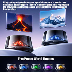 New Arrival 3 Modes Black Car Freshener Diffuser Aluminium Alloy Smart New Aroma Diffuser For Car - Product Image 2