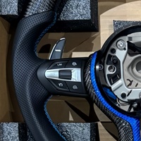 Volant en fibre de carbone personnalisé pour BMW F30 F20 F10 F34 F35 F32 F33 F36 F36 F80 E90 E70 E80 E60 X3 X4 X5 X6 M3 M4 M5 X5M