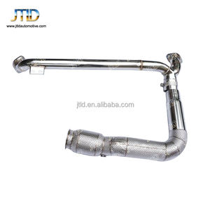 Collecteurs d'échappement haute performance en acier inoxydable 304, épaisseur 1 mm, pour Porsche Cayman Boxster 718 - Product Image 4