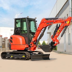 Mini scavatrice con motore Diesel di buona marcia Mini escavatore produttore multifunzione piccolo agente recluta Bagger - Product Image 4