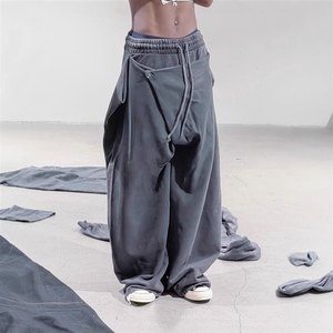 Pantalones Cargo Casuales para Hombre, 700 GSM, 100% Algodón, Estilo Urbano Clásico, Pantalones Deportivos para Adolescentes - Product Image 3