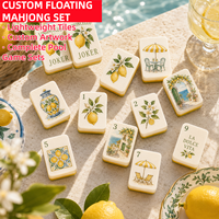Tuiles de Mahjong Flottantes Personnalisées en EVA – Jeu de Mahjong Américain Chic pour Vacances et Loisirs