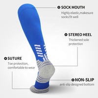 Chaussettes longues en Spandex pour jeunes, 1 paire, au dessus du genou, pour le Football, idéal pour les Sports de plein air