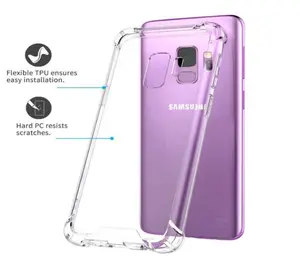 Luxury Ultra Thin Soft TPU Anti Drop Cel Phone Case for Samsung A03 Core A73 5G A53 2021 M52