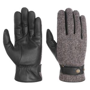 Guantes Impermeables hasta la Muñeca para las Cuatro Estaciones, de Piel de Oveja Suave, Lana y Cuero, para Deportes, Ciclismo, Viajes, Uso Casual, Marca Personalizada - Product Image 1