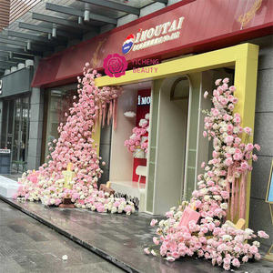 Mur <span class=keywords><strong>de</strong></span> fleurs artificielles Yicheng Beauty, rose artificielle murale, <span class=keywords><strong>jardin</strong></span> <span class=keywords><strong>de</strong></span> fleurs Monet, mur <span class=keywords><strong>de</strong></span> fleurs <span class=keywords><strong>de</strong></span> haute qualité pour la décoration - Product Image 4