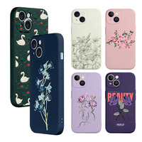 Casing ponsel silikon mewah TPU lembut Multi warna kustom untuk iPhone 17 16 15 14 Pro Max casing Bumper