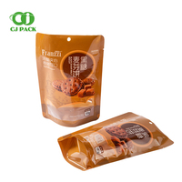 Sachet personnalisé de haute qualité imprimé en héliogravure, de qualité alimentaire, avec fenêtre transparente et soufflet de fond, pour l'emballage de snacks