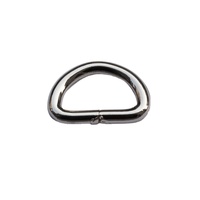 Accessoires de quincaillerie pour sac à main, sur mesure, métal plaqué argent, boucle en forme d'anneau, pour bricolage