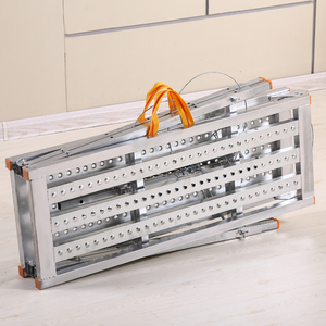 Multi-Gebruik Stairway Lichtgewicht Verstelbare Vouwen Klimmen Roestvrij <span class=keywords><strong>Ladder</strong></span> Voor Thuis Krukken Stalen Ladders - Product Image 3
