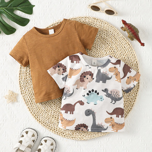 Garçons été vêtements ensembles bébé garçon vêtements ensembles 2-3 ans enfant en bas âge garçon vêtements ensembles shorts - Product Image 1