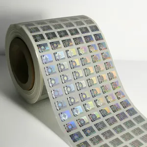 Custom 2D/3D Hologram Stickers, Silver/Gold hologram labels, Holographic label stickers