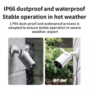 Xiaomi กล้องกลางแจ้ง AW300 IP66แบบ2K สีแสดงงงภาพกลางคืนแบบสองทางตรวจจับสัญญาณเสียงแบบ Wi-Fi กล้องวงจรปิด IP แอป Mi Home - Product Image 2