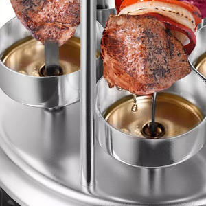 Conception de <span class=keywords><strong>cuisson</strong></span> à faible teneur en matière grasse prête pour camping et camping 1000W brochettes à rotation automatique <span class=keywords><strong>cuisson</strong></span> continue - Product Image 3