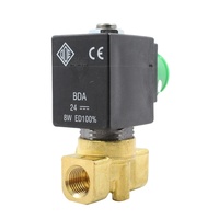 Vannes Solénoïdes à Action Directe en Laiton Normalement Ouvertes 2/2 Voies ODE Italie 1/4 21A2ZV20D 21A2ZV25D 21A2ZV55D pour Eau, Air, Huile CE