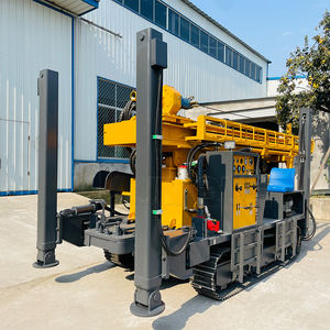 Plataforma de Perforación de Pozos de Agua Hidráulica Montada sobre Orugas de 500 m, con Motor Diésel, Caja de Cambios y Bomba, Modelo UY500 - Product Image 1