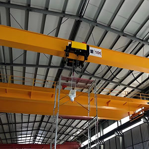 رافعة علوي بعارضة مفردة للخدمة الشاقة FEM 5T 10T 15T رافعة حبل سلكية كهربائية - Product Image 3