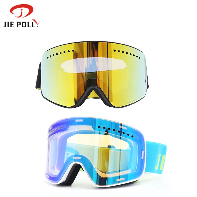 Zilead — lunettes de Ski Anti-brouillard pour adultes, verres de sécurité magnétiques polarisés, vente en gros, Anti-neige, nouvel arrivage