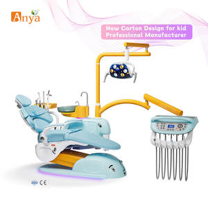 Equipo Médico <span class=keywords><strong>Dental</strong></span> Anya, Silla <span class=keywords><strong>Dental</strong></span> Pediátrica con Diseño de Animales Lindos y Lámpara LED de Animales - Product Image 3