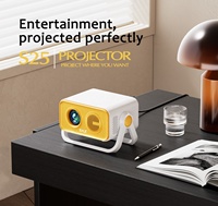 Proyector Portátil LED para Exteriores, Compatible con Android WiFi Miracast Inalámbrico, Mini HD 720P 4K, Personalizable con la Marca, Alta Calidad