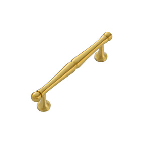 Modern Minimalist Brass Cabinet <b>Handle</b> Bar Shape Durable For Cabinet Doors Nordic Style Gold Finish - Product Image 1