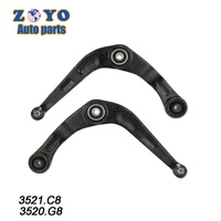 3520.G8 3521.C8 pièces de suspension de bras triangulaire de haute qualité bras de commande en acier pour Peugeot 206 CC (2D)