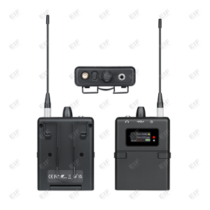 Système de monitoring intra-auriculaire stéréo sans fil monocanal AC-300UHF, alimenté par batterie/énergie solaire, pour chanteurs, groupes et performances live - Product Image 4