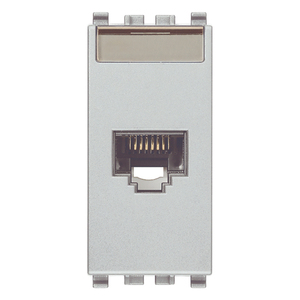 Conector de Red RJ45 Cat6 UTP, Placa de Pared 110 Next, 5.1x4.3x5.3cm - Product Image 1