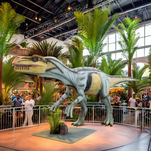 Estatua <span class=keywords><strong>de</strong></span> Dinosaurio Robótico Animatrónico <span class=keywords><strong>de</strong></span> Tamaño Real, Dinosaurio Animatrónico Realista para Parques, Museos y Exposiciones Jurásicas - Product Image 1