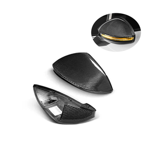 Cubiertas de <span class=keywords><strong>espejo</strong></span> <span class=keywords><strong>retrovisor</strong></span> de fibra de carbono para Vw <span class=keywords><strong>Golf</strong></span> 8 Mk8 Gti Pro R-Line, accesorio para coche - Product Image 1