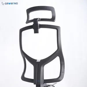 Cheap Price Promotion Black Plastic Chair Frame Office Chair Parts Component Accessories