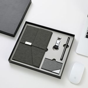 Nouvel ensemble de cadeaux d'entreprise innovants et uniques : carnet en cuir, stylo, porte-cartes de visite, idées de produits promotionnels, souvenirs d'entreprise - Product Image 4