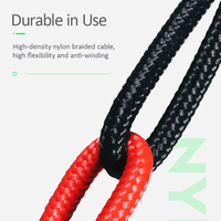 USAMS SJ313 Kabel Pengisian Cepat PD 30W USB Type C Aluminium Alloy Braided PD Kabel Pengisian Cepat Kabel Data