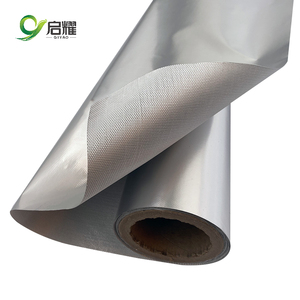 Barrière radiante en <span class=keywords><strong>laine</strong></span> <span class=keywords><strong>de</strong></span> <span class=keywords><strong>verre</strong></span> ignifuge réfléchissante avec feuille d'aluminium, tissu isolant écologique 2 mm, valeur R, pour plancher et murs <span class=keywords><strong>de</strong></span> grenier - Product Image 5