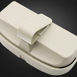 Étui à lunettes multifonctionnel, boîte de rangement, matériau carbone, accessoires de voiture, kits intérieurs, pare-soleil, porte-lunettes, dropshipping - Product Image 4