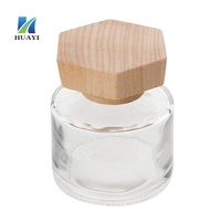 50ml Cilindro Vacío Mini Aceite esencial Reed Difusor Botella Tapas de madera con palo