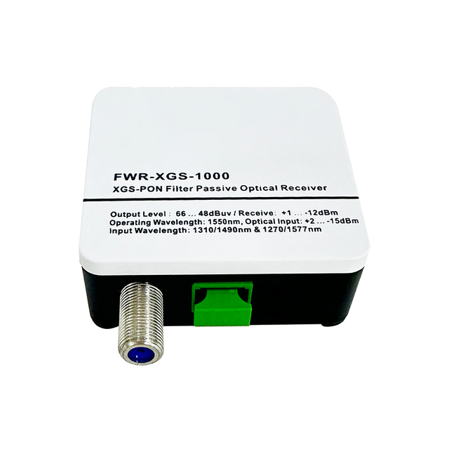 FONGKO 1550nm Analog & Digital TV Signal Passive CATV Filter Mini Optical Fiber RF Receiver Node