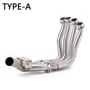 Système d'échappement complet pour <span class=keywords><strong>moto</strong></span> Yamaha FZS1000 FZ1 <span class=keywords><strong>FAZER</strong></span> 2006-2015, silencieux, tube intermédiaire avant - Product Image 2