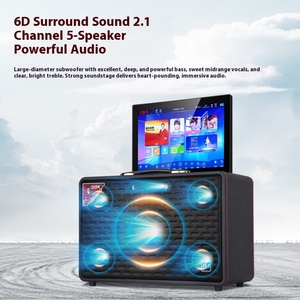 <span class=keywords><strong>JBA</strong></span> Original Square Dance Audio, Caja de Subwoofer Superpotente con Pantalla LED RGB, para 5.3 IPX4, Resistente al Agua, Alimentada por Batería, 100-300W - Product Image 4