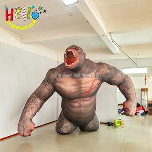 Estatua grande personalizada para exteriores, centro comercial, decoración gigante, estatua grande, gorila inflable - Product Image 3