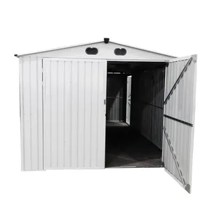 Huiding Customized Metal Garden Storage Tool Sheds Beauty Outdoor Shed