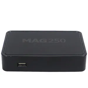 جهاز استقبال وتشغيل تلفزيون mag250 iptv يعمل بنظام Linux بجودة 4k