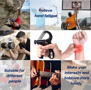 CW HGP002 10 - 100 kg Appareil d'exercice de force de préhension réglable, idéal pour le sport et le <span class=keywords><strong>fitness</strong></span> pour renforcer les muscles de la main - Product Image 6