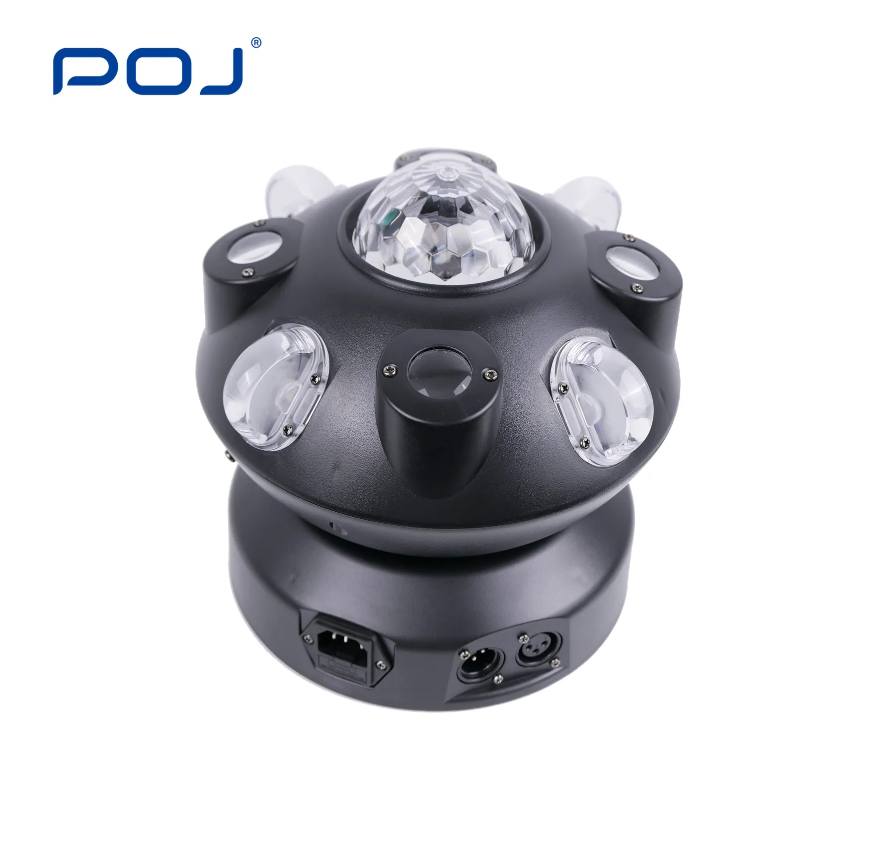 POJ LX08B kaleidoskop lampu disko efek Led pesta cahaya efek untuk Dj profesional baru Rgb Dmx