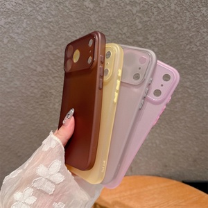 เคสโทรศัพท์มือถือ PP บางเฉียบสำหรับ iPhone 17 16 Pro ฝาหลังแบบด้านบางเฉียบ เคสป้องกันเลนส์แบบด้านบางเฉียบสำหรับ iPhone 17 เคส PP บางเฉียบ - Product Image 3