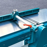 Machine Dégauchisseuse Raboteuse Combinée pour Bois à Double et Simple Surface