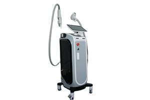 Appareil d'épilation laser vertical 808 nm Ice Laser avec refroidissement TEC, laser picoseconde pour le détatouage et l'élimination des taches pigmentaires, appareil de beauté - Product Image 1